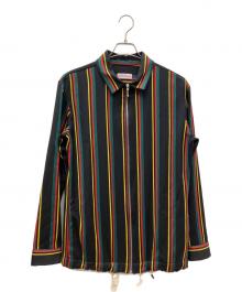 Palm Angels（パーム エンジェルス）の古着「ブルゾン」｜ブラック×グリーン