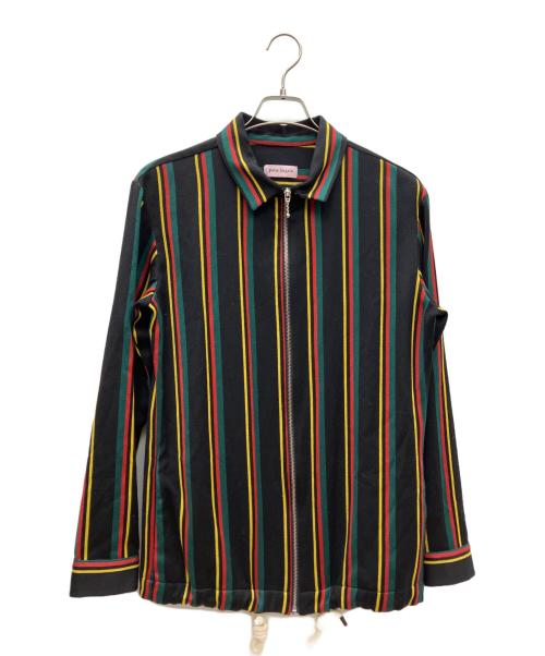 Palm Angels（パーム エンジェルス）Palm Angels (パーム エンジェルス) ブルゾン ブラック×グリーン サイズ:SIZE 44の古着・服飾アイテム