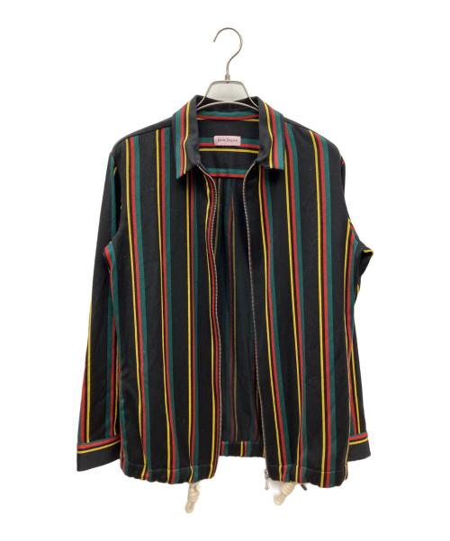 Palm Angels（パーム エンジェルス）Palm Angels (パーム エンジェルス) ブルゾン ブラック×グリーン サイズ:SIZE 44の古着・服飾アイテム