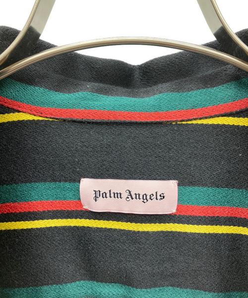 Palm Angels（パーム エンジェルス）Palm Angels (パーム エンジェルス) ブルゾン ブラック×グリーン サイズ:SIZE 44の古着・服飾アイテム