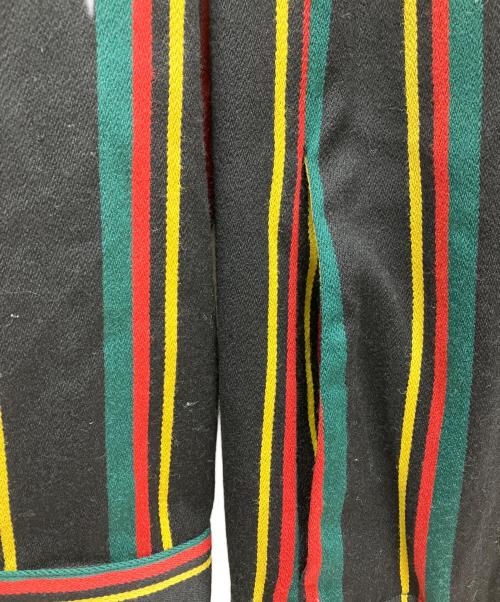 Palm Angels（パーム エンジェルス）Palm Angels (パーム エンジェルス) ブルゾン ブラック×グリーン サイズ:SIZE 44の古着・服飾アイテム