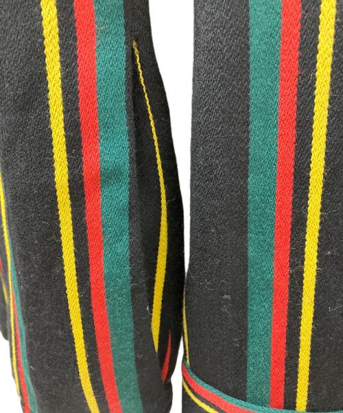 Palm Angels（パーム エンジェルス）Palm Angels (パーム エンジェルス) ブルゾン ブラック×グリーン サイズ:SIZE 44の古着・服飾アイテム