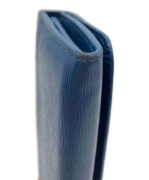 PRADA（プラダ）PRADA (プラダ) サフィアーノ 長財布 ブルーの古着・服飾アイテム