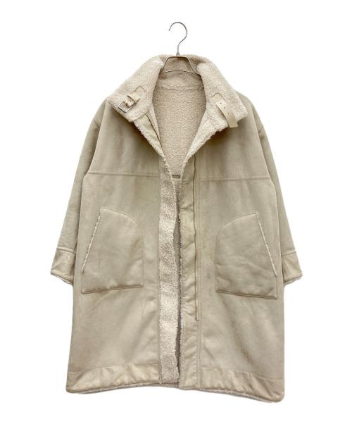 SHIPS（シップス）SHIPS (シップス) リバーシブルコート ベージュ サイズ:36の古着・服飾アイテム