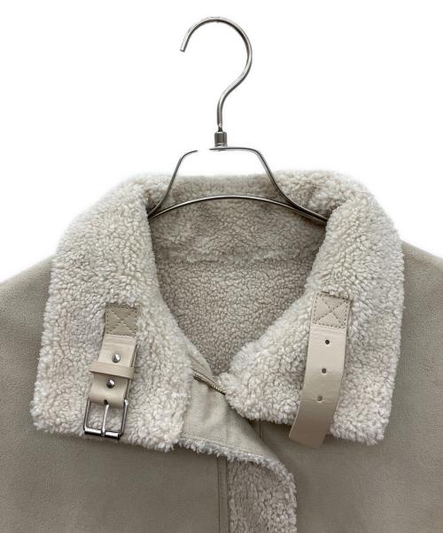 SHIPS（シップス）SHIPS (シップス) リバーシブルコート ベージュ サイズ:36の古着・服飾アイテム