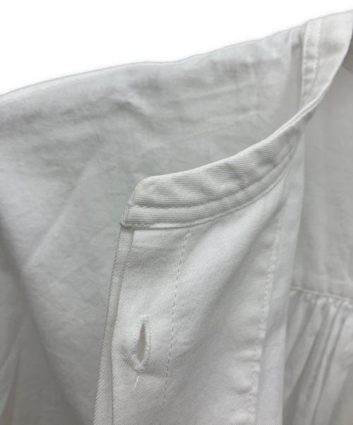 Adam et Rope（アダム エ ロペ）Adam et Rope (アダム エ ロペ) シャツワンピース ホワイト サイズ:Fの古着・服飾アイテム