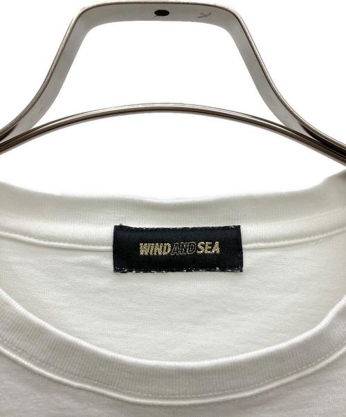 WIND AND SEA（ウィンダンシー）WIND AND SEA (ウィンダンシー) 長袖カットソー ホワイト サイズ:SIZE Lの古着・服飾アイテム