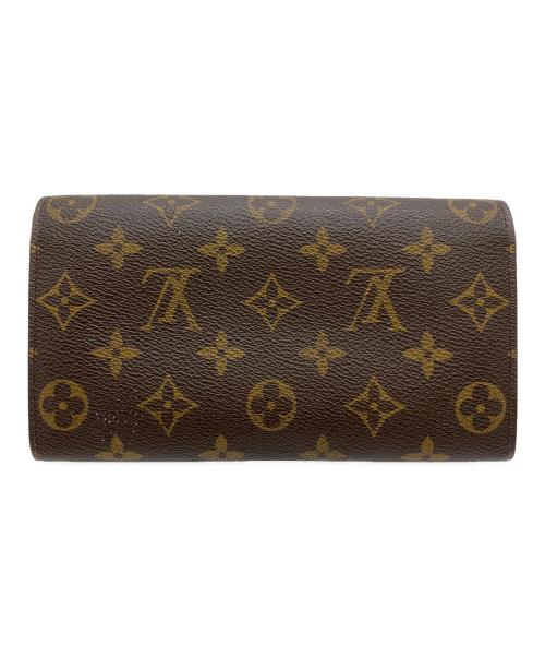 LOUIS VUITTON（ルイ ヴィトン）LOUIS VUITTON (ルイ ヴィトン) モノグラム ポシェット・ポルトモネ クレディ ブラウンの古着・服飾アイテム