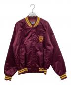 Chalk Lineチョークライン）の古着「USC TROJANS スタジャン」｜ボルドー