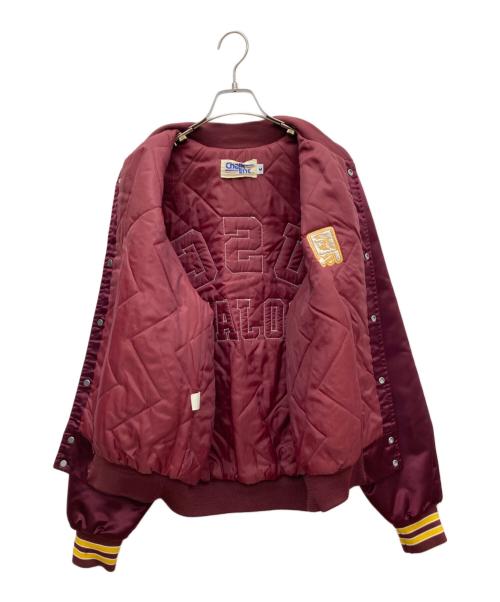 Chalk Line（チョークライン）Chalk Line (チョークライン) USC TROJANS スタジャン ボルドー サイズ:Mの古着・服飾アイテム