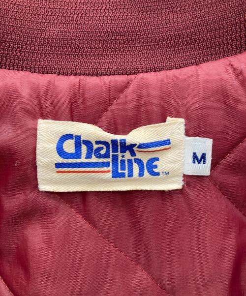 Chalk Line（チョークライン）Chalk Line (チョークライン) USC TROJANS スタジャン ボルドー サイズ:Mの古着・服飾アイテム