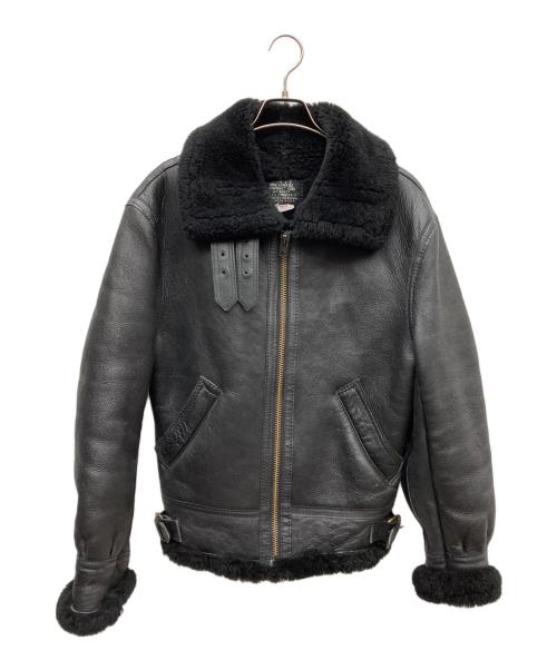 ノーブランド（ノーブランド）ノーブランド (ノーブランド) B-3フライトジャケット ブラック サイズ:SIZE S (34)の古着・服飾アイテム