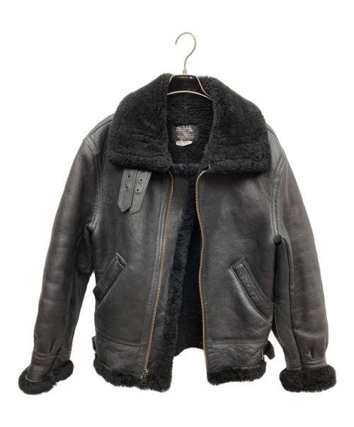 ノーブランド（ノーブランド）ノーブランド (ノーブランド) B-3フライトジャケット ブラック サイズ:SIZE S (34)の古着・服飾アイテム