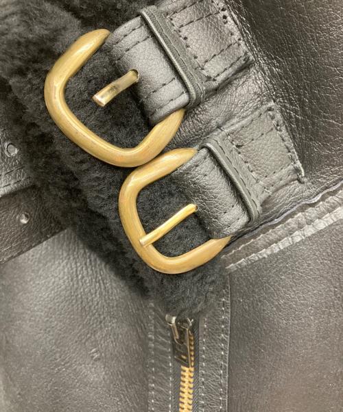 ノーブランド（ノーブランド）ノーブランド (ノーブランド) B-3フライトジャケット ブラック サイズ:SIZE S (34)の古着・服飾アイテム