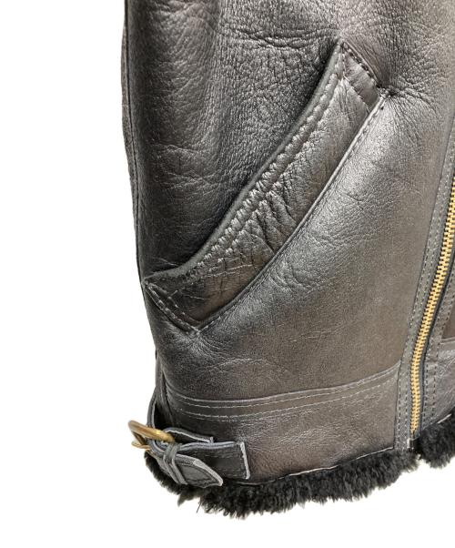 ノーブランド（ノーブランド）ノーブランド (ノーブランド) B-3フライトジャケット ブラック サイズ:SIZE S (34)の古着・服飾アイテム