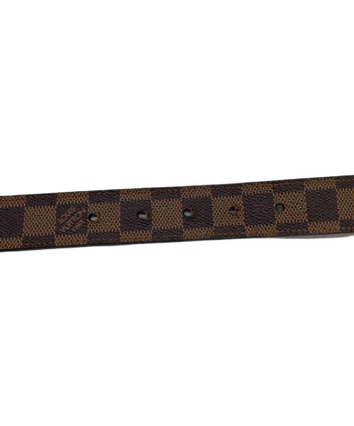 LOUIS VUITTON（ルイ ヴィトン）LOUIS VUITTON (ルイ ヴィトン) ダミエ サンチュール・キャレ ブラウン サイズ:85/34の古着・服飾アイテム