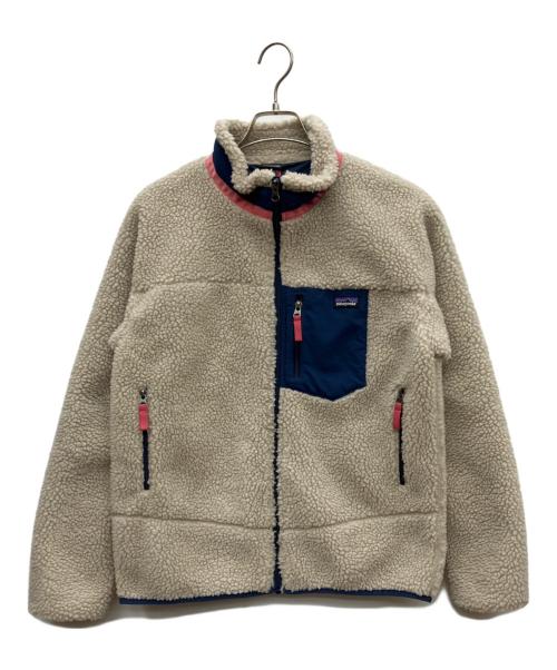 Patagonia（パタゴニア）Patagonia (パタゴニア) クラシックレトロXフリースジャケット アイボリー サイズ:XXLの古着・服飾アイテム