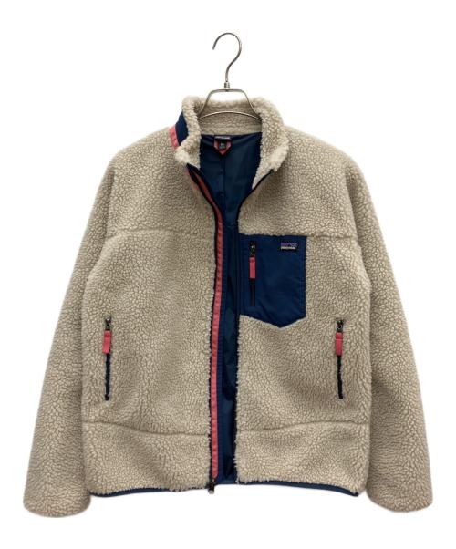 Patagonia（パタゴニア）Patagonia (パタゴニア) クラシックレトロXフリースジャケット アイボリー サイズ:XXLの古着・服飾アイテム