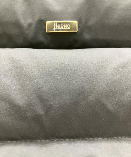 HERNO（ヘルノ）HERNO (ヘルノ) ダウンコート ブラック サイズ:SIZE 38の古着・服飾アイテム