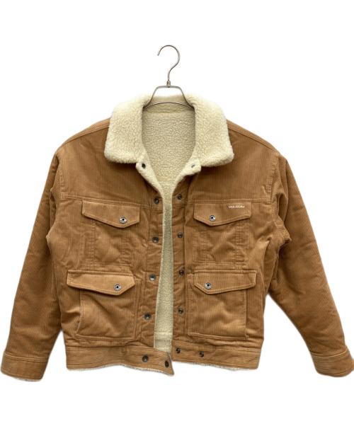 VOLCOM（ボルコム）VOLCOM (ボルコム) リバーシブルジャケット ブラウン サイズ:不明の古着・服飾アイテム
