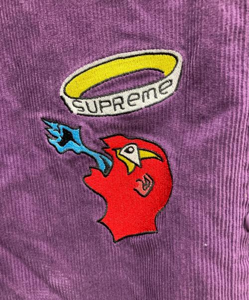SUPREME（シュプリーム）SUPREME (シュプリーム) ゴンズコーデュロイワークシャツ パープル サイズ:SIZE Lの古着・服飾アイテム