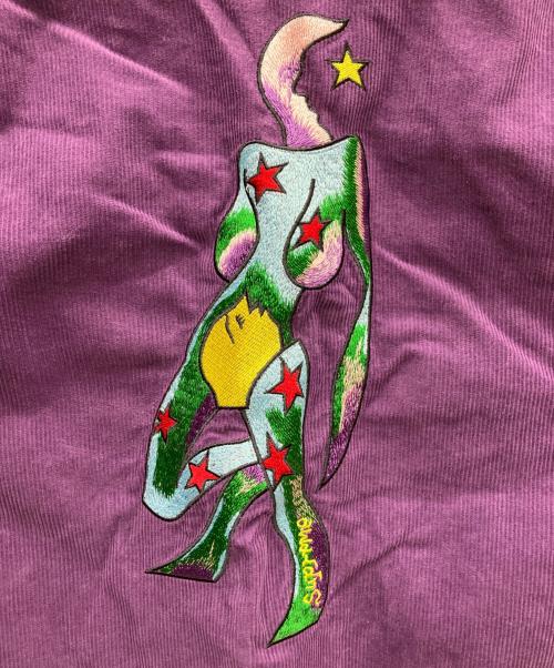 SUPREME（シュプリーム）SUPREME (シュプリーム) ゴンズコーデュロイワークシャツ パープル サイズ:SIZE Lの古着・服飾アイテム