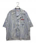 CHARLES JEFFREY LOVERBOYチャールズ ジェフリー ラバーボーイ）の古着「半袖シャツ」｜ブルー