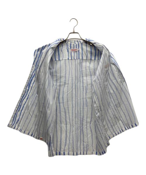 CHARLES JEFFREY LOVERBOY（チャールズ ジェフリー ラバーボーイ）CHARLES JEFFREY LOVERBOY (チャールズ ジェフリー ラバーボーイ) 半袖シャツ ブルー サイズ:Lの古着・服飾アイテム