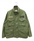 WASTED YOUTHウェイステッドユース）の古着「ミリタリーコート」｜グリーン