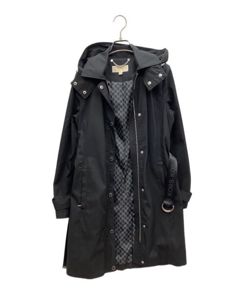 MICHAEL KORS（マイケルコース）MICHAEL KORS (マイケルコース) フーデッドコート ブラック サイズ:XSの古着・服飾アイテム