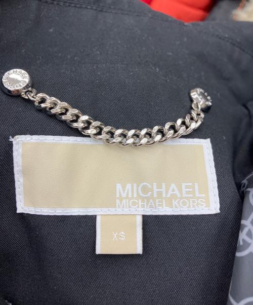 MICHAEL KORS（マイケルコース）MICHAEL KORS (マイケルコース) フーデッドコート ブラック サイズ:XSの古着・服飾アイテム