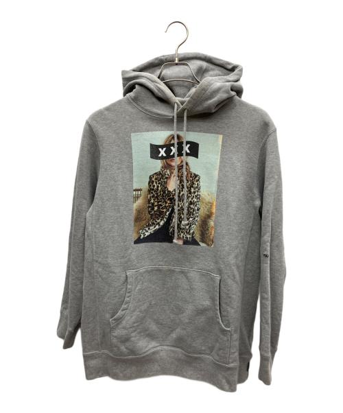 GOD SELECTION XXX（ゴッド セレクション トリプルエックス）GOD SELECTION XXX (ゴッドセレクショントリプルエックス) プルオーバーパーカー グレー サイズ:Mの古着・服飾アイテム