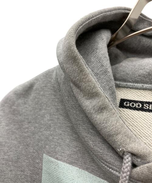 GOD SELECTION XXX（ゴッド セレクション トリプルエックス）GOD SELECTION XXX (ゴッドセレクショントリプルエックス) プルオーバーパーカー グレー サイズ:Mの古着・服飾アイテム