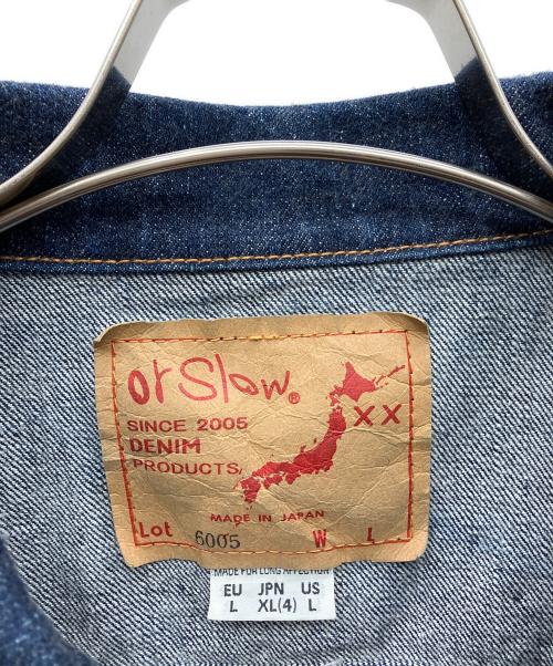 orSlow（オアスロウ）orSlow (オアスロウ) デニムジャケット インディゴ サイズ:SIZE XLの古着・服飾アイテム