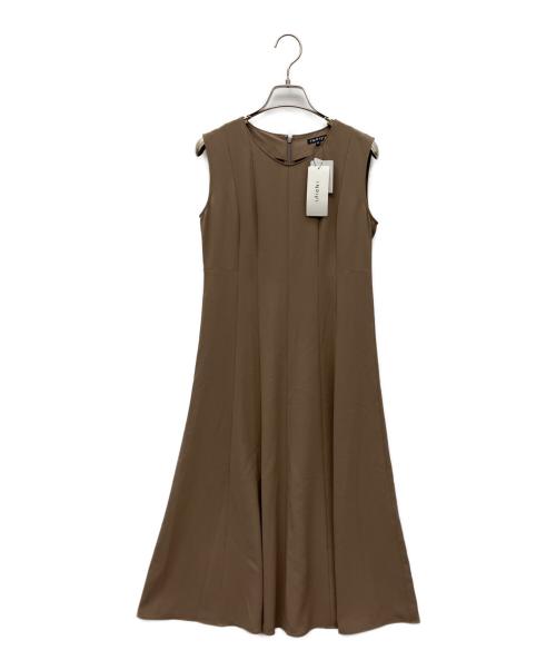 INDIVI（インディヴィ）INDIVI (インディヴィ) ノースリーブワンピース グレー サイズ:05 未使用品の古着・服飾アイテム