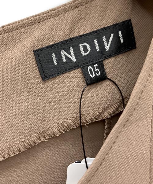 INDIVI（インディヴィ）INDIVI (インディヴィ) ノースリーブワンピース グレー サイズ:05 未使用品の古着・服飾アイテム
