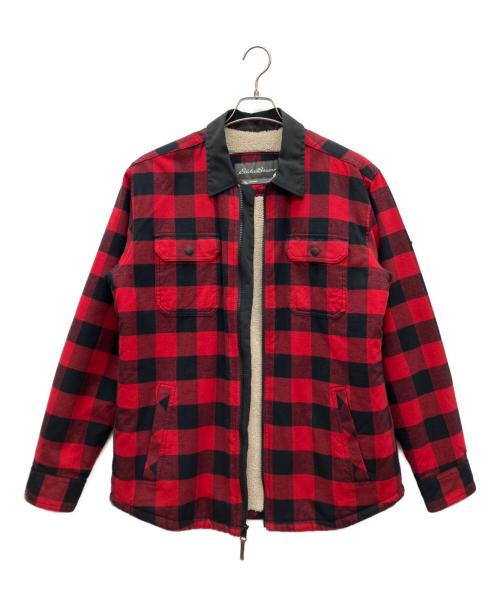 Eddie Bauer（エディーバウアー）Eddie Bauer (エディーバウアー) ジャケット レッド サイズ:Mの古着・服飾アイテム