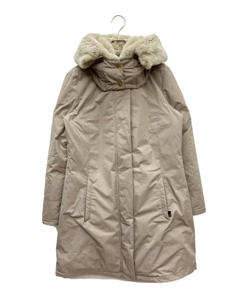 WOOLRICH（ウールリッチ）WOOLRICH (ウールリッチ) UNITED ARROWS (ユナイテッドアローズ) ダウンコート グレー サイズ:Sの古着・服飾アイテム