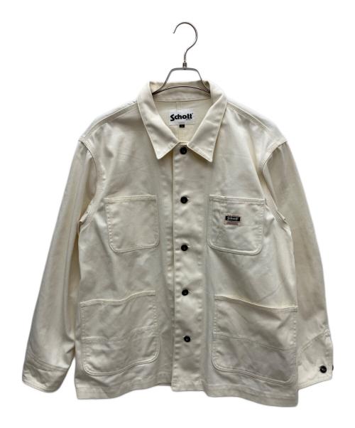 Schott（ショット）Schott (ショット) TC WORK COVERALL アイボリー サイズ:Lの古着・服飾アイテム