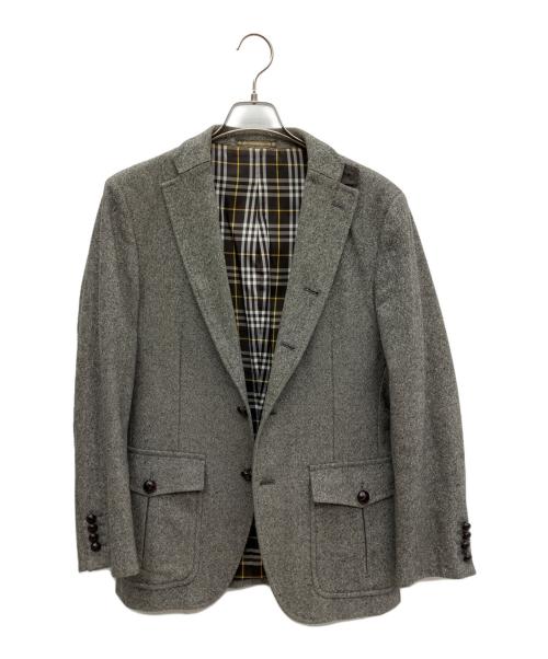 BURBERRY BLACK LABEL（バーバリーブラックレーベル）BURBERRY BLACK LABEL (バーバリーブラックレーベル) テーラードジャケット グレー サイズ:Mの古着・服飾アイテム