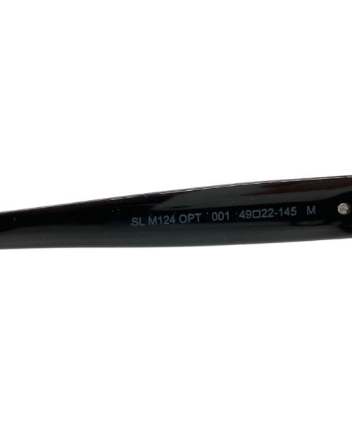 Yves Saint Laurent（イヴサンローラン）Yves Saint Laurent (イヴサンローラン) プレート スクエアフレーム サングラス ブラックの古着・服飾アイテム