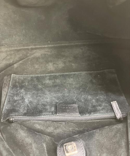 GUCCI（グッチ）GUCCI (グッチ) トートバッグ ブラックの古着・服飾アイテム