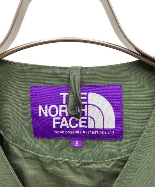 THE NORTHFACE PURPLELABEL（ザ・ノースフェイス パープルレーベル）THE NORTHFACE PURPLELABEL (ザ・ノースフェイス パープルレーベル) Mountain Wind Cardigan グリーン サイズ:SIZE Sの古着・服飾アイテム