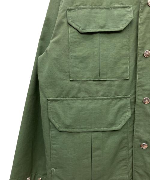 THE NORTHFACE PURPLELABEL（ザ・ノースフェイス パープルレーベル）THE NORTHFACE PURPLELABEL (ザ・ノースフェイス パープルレーベル) Mountain Wind Cardigan グリーン サイズ:SIZE Sの古着・服飾アイテム