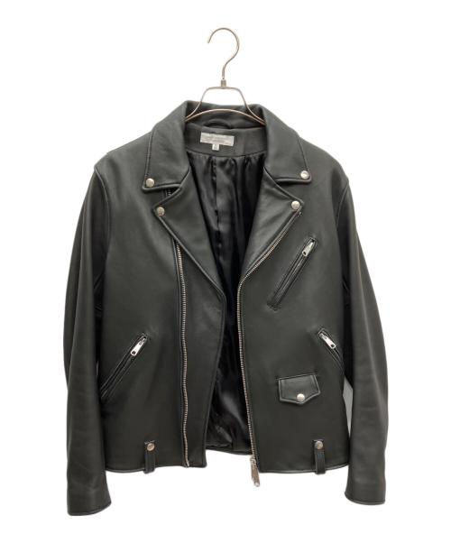 BEAUTY&YOUTH（ビューティーアンドユース）BEAUTY&YOUTH (ビューティーアンドユース) ダブルライダースジャケット ブラック サイズ:XLの古着・服飾アイテム