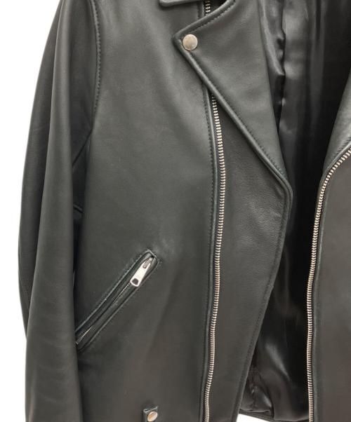 BEAUTY&YOUTH（ビューティーアンドユース）BEAUTY&YOUTH (ビューティーアンドユース) ダブルライダースジャケット ブラック サイズ:XLの古着・服飾アイテム