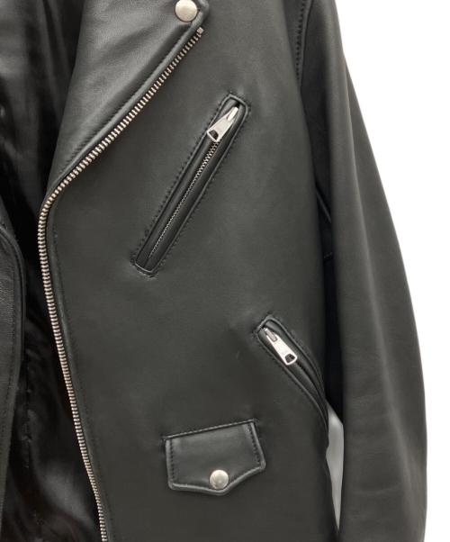 BEAUTY&YOUTH（ビューティーアンドユース）BEAUTY&YOUTH (ビューティーアンドユース) ダブルライダースジャケット ブラック サイズ:XLの古着・服飾アイテム