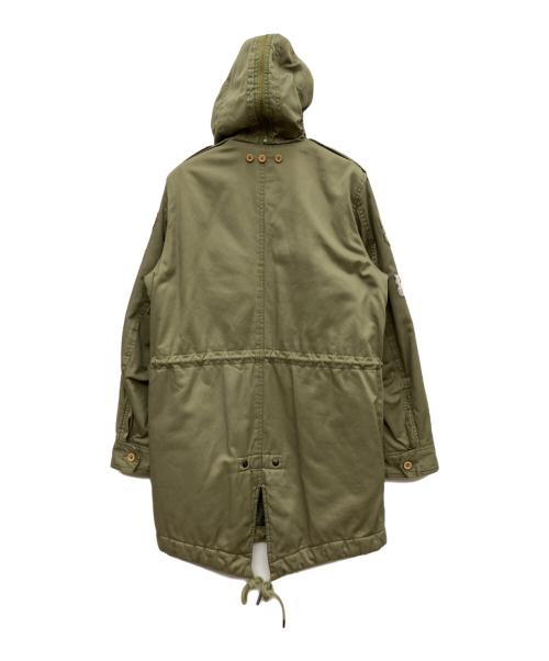 DIESEL（ディーゼル）DIESEL (ディーゼル) モッズコート オリーブ サイズ:Mの古着・服飾アイテム