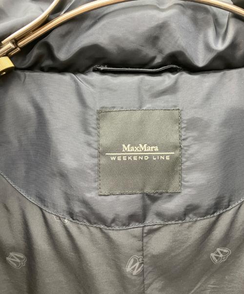 Max Mara WEEK END LINE（マックスマーラ ウイークエンドライン）MAX MARA WEEK END LINE (マックスマーラ ウイークエンドライン) 中綿コート ブラック サイズ:SIZE 36の古着・服飾アイテム
