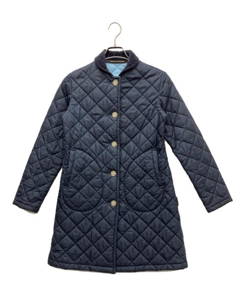 Traditional Weatherwear（トラディショナルウェザーウェア）Traditional Weatherwear (トラディショナルウェザーウェア) キルティングコート ネイビー サイズ:34の古着・服飾アイテム